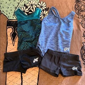 Teal and Blue Gymnastics set bundle #2